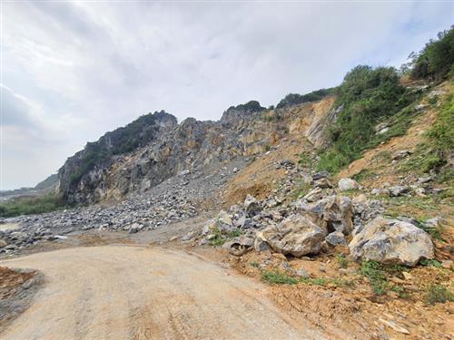 Thanh Hóa: Vi phạm trong khai thác khoáng sản, Công ty Thanh Ninh bị xử phạt 650 triệu đồng