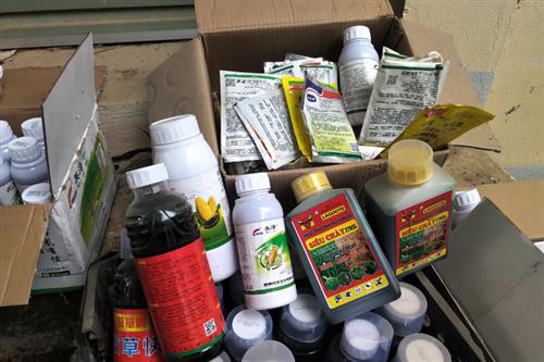 Tiêu hủy hơn 3,6 tấn thuốc bảo vệ thực vật nhập lậu, ngoài danh mục