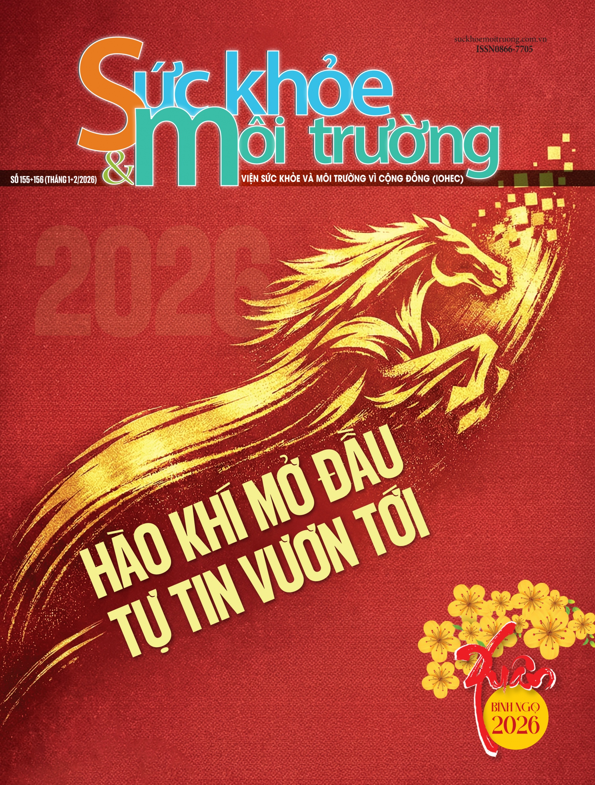 Tạp chí Sức khỏe và Môi trường số 155 - 156 (Tháng 1-2/2026)