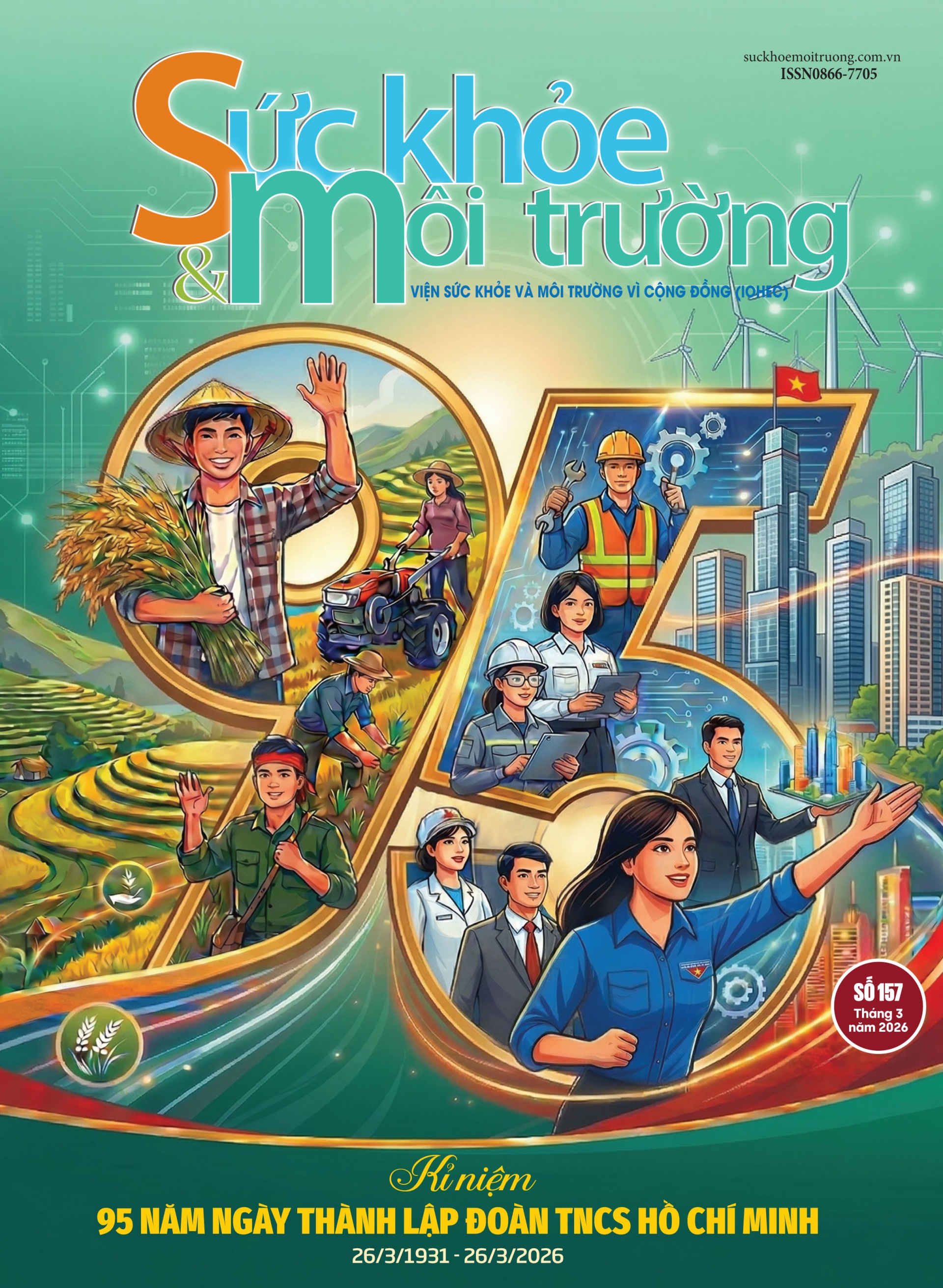Tạp chí Sức khỏe và Môi trường số 157 (Tháng 3/2026)
