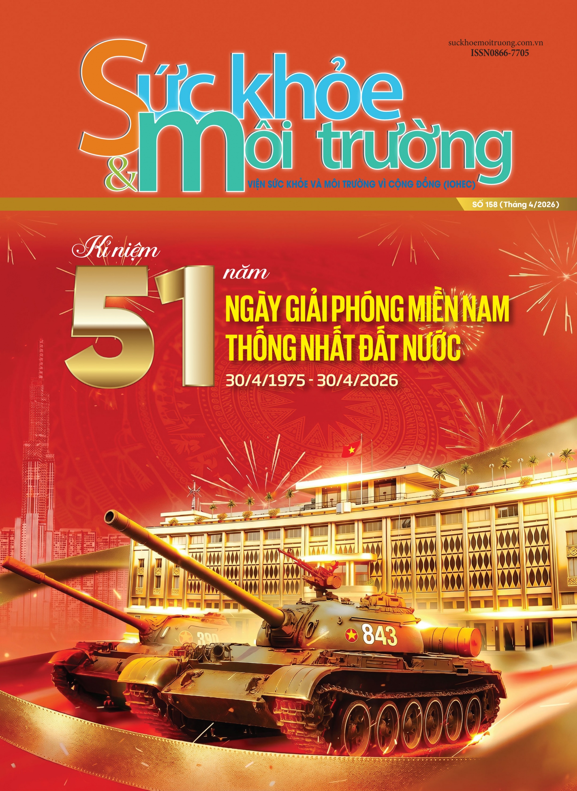 Tạp chí Sức khỏe và Môi trường số 1578 (Tháng 4/2026)