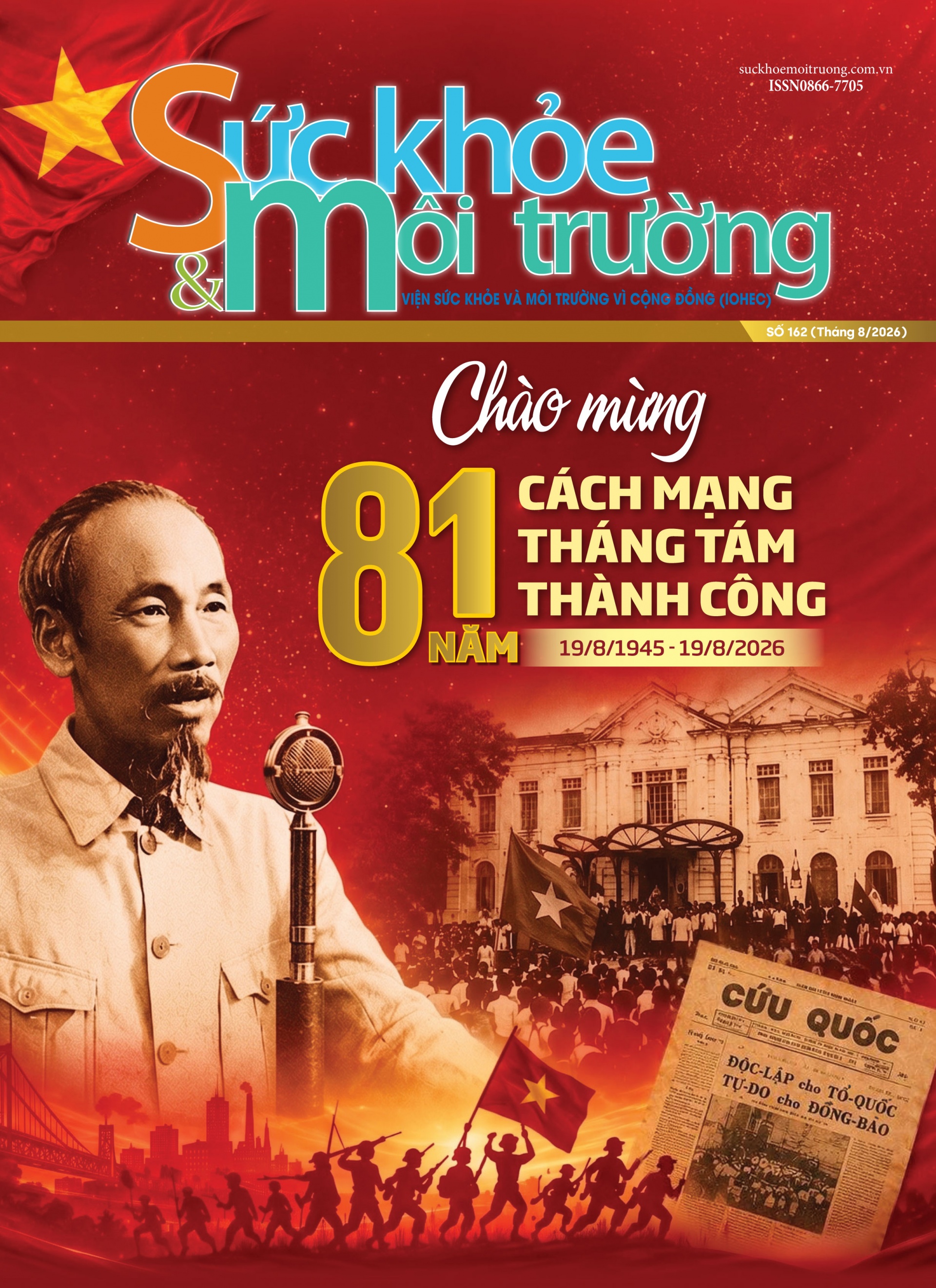 Tạp chí Sức khỏe và Môi trường số 161 (Tháng 8/2026)