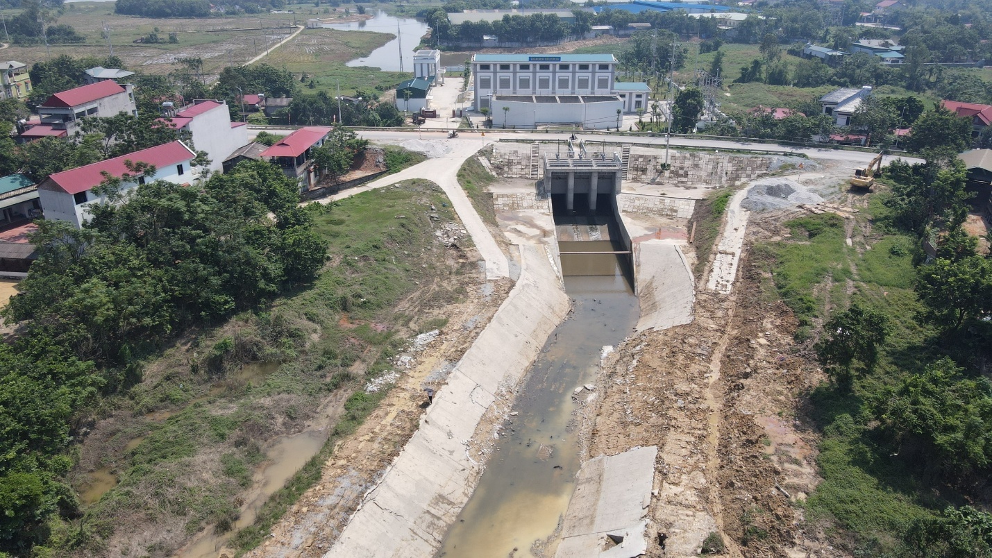 Dự án Trạm bơm tiêu Kim Xá